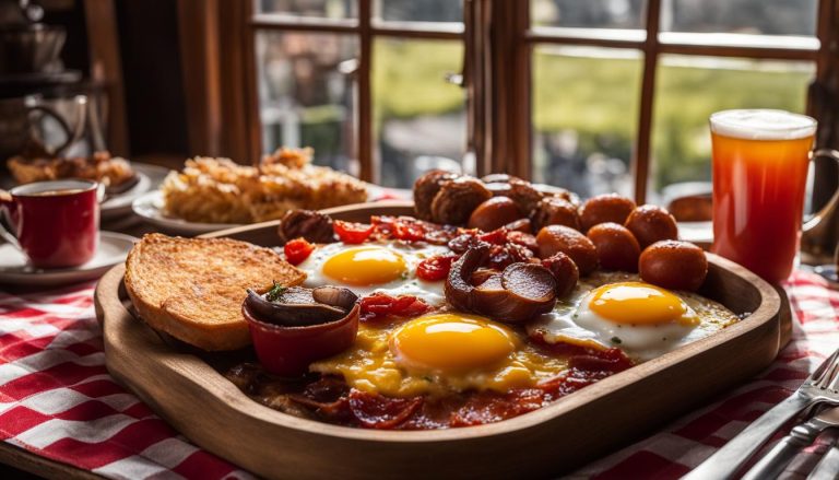 Full English Breakfasts in London