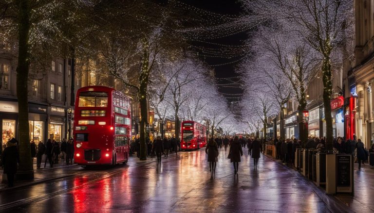 Oxford Street Christmas lights