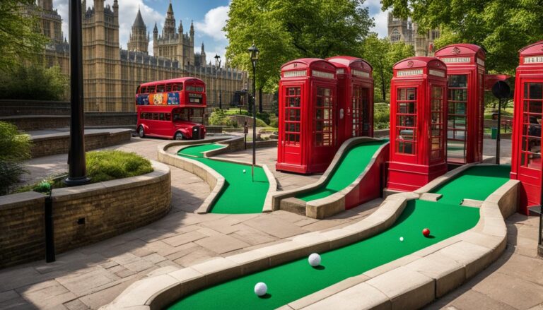 Crazy Golf in London