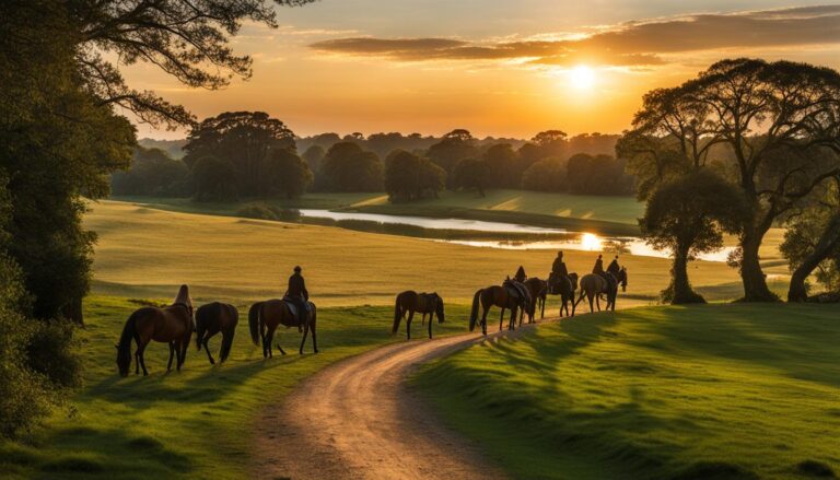 horse riding in Richmond Park