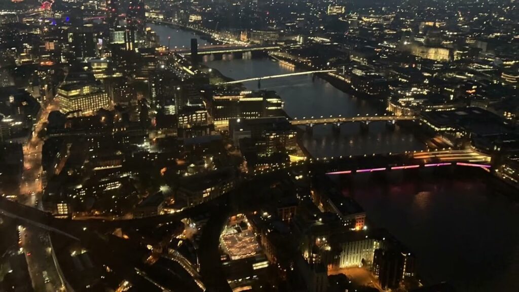 Awe-inspiring Sunset Views from the Top of The Shard