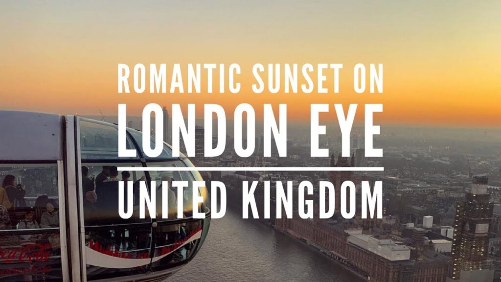 Romantic London Eye: Witness Stunning Sunset Views