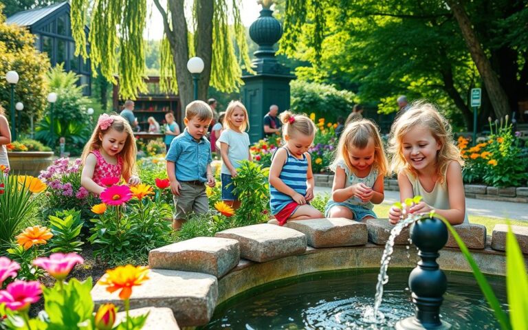 family tours at Kew Gardens