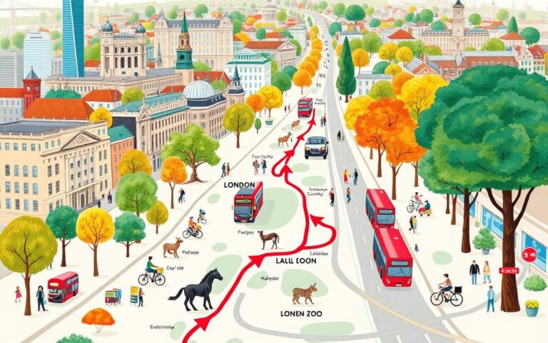 how to get to london zoo from central london